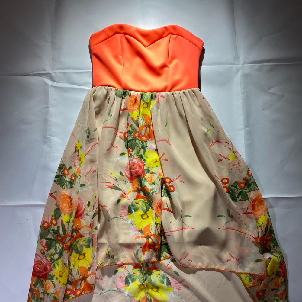 Neon top Windsor strapless dress